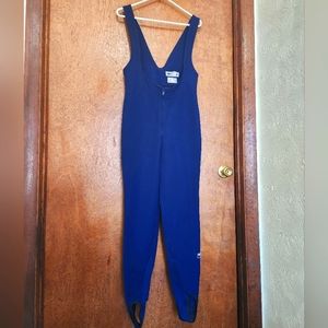 VTG 80s Obermeyer Wool Blend SkiBib One Piece Ski Suit